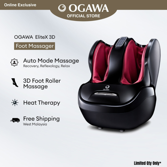 [Apply Code: 2GT20] OGAWA EliteX 3D Foot Reflexology/Foot Massager*